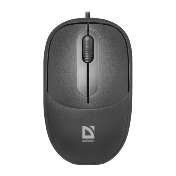 Мышь проводная Defender MS-980 Datum классическая USB черный (1/40)