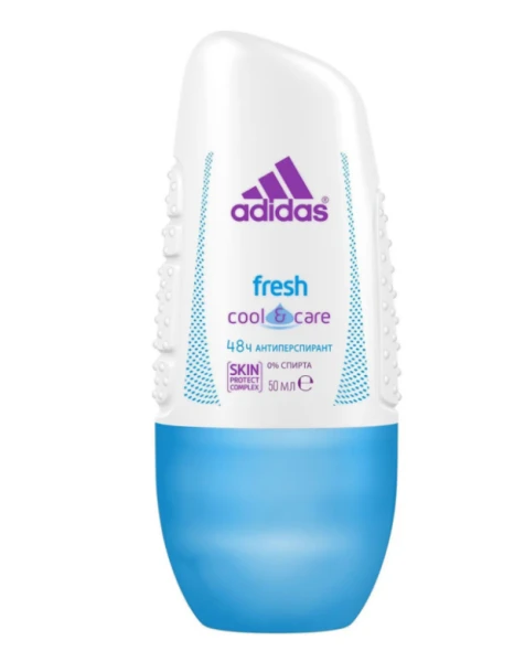 Дезодорант женский Adidas Cool&Care Fresh роликовый 50мл (1/24)