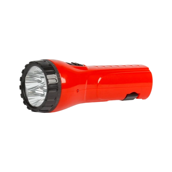 Фонарь светодиодный Smartbuy SBF-93-R 4LED от аккумулятора красный (1/160)