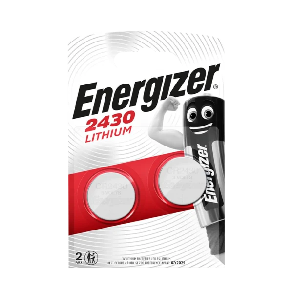 Батарейка Energizer CR2430 BL1 Lithium 3V (1/10/240)