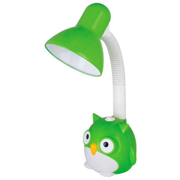 Светильник настольный Camelion KD-380 40W 230V E27 на основании с выключателем зеленый (1/12)