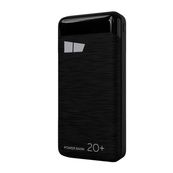 Внешний аккумулятор MORE CHOICE PB33-20 20000mAh 2.1A 2USB черный (1/10/50)