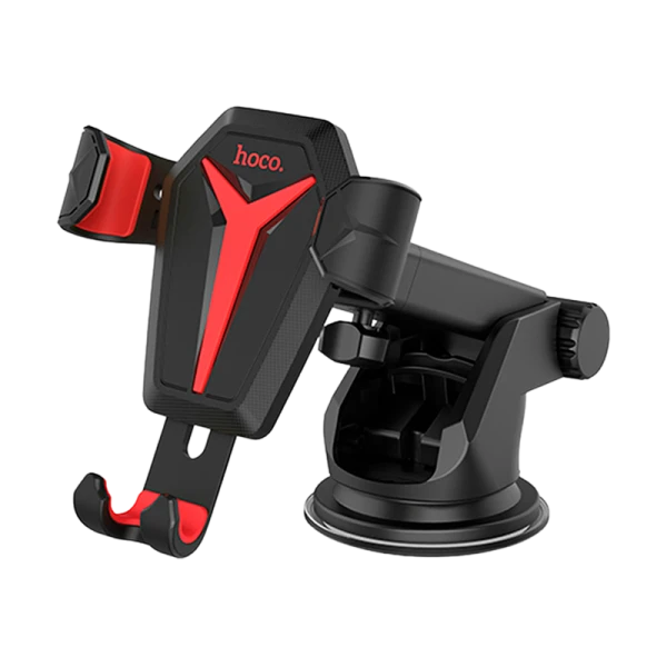 Держатель автомобильный HOCO CA26 присоска черный (1/35)
