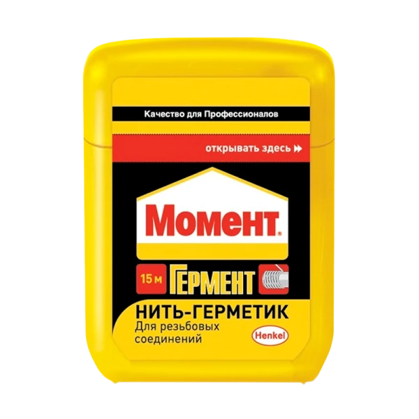 Монтажная нить Момент BL1 для герметизации резьбовых соединений 15.0м (1/12/96)