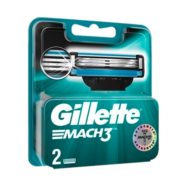 Сменные кассеты Gillette MACH3 3 лезвия 1шт. (цена за 1 шт) (1/10)