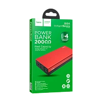Внешний аккумулятор HOCO J66A 20000mAh 2.0A 4USB/Type-C красный (1/31)