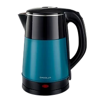 Электрочайник Ergolux ELX-KS14-C44 2200W 2.3л индикация черный зеленый (1/12)