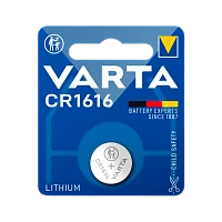Батарейка Varta ELECTRONICS CR1616 BL1 Lithium 3V (6616) (1/10/100)