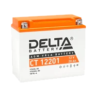 Аккумулятор для мототехники Delta CT 12201 12V 20Ah (1/4)