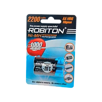 Аккумулятор ROBITON 2200MHAA-2 BL2 (2/50/200)