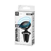 Держатель автомобильный GFPower CH-07 в воздуховод поворотный магнит черный (1/200)