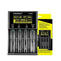 З/У для аккумуляторов LiitoKala Lii-M4S AA/AAA/C Ni-MH/Ni-Cd/Li-ion/LiFePO4 4 слота