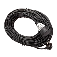 Удлинитель шнур КОСМОС 50м 1 гнездо КГ 2х1.0 мм 10А 220-350В 3500Вт каучук IP44 Россия УХз16