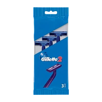 Бритва одноразовая Gillette 2 лезвия 3шт. (1/40)