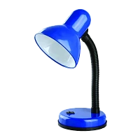 Светильник настольный Camelion KD-301 40W 230V E27 на основании синий (1/12)