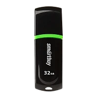 Флеш-накопитель Smartbuy Paean 32GB USB2.0 пластик черный