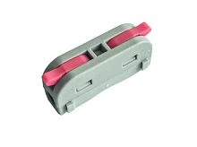 Строительно-монтажная клемма с рычажками проходная 1 полюс 0,08-4 мм2 (цена за 1 шт.)