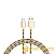 Кабель Borofone BX24 USB (m)-Type-C (m) 1.0м 2.4A нейлон золотой (1/648)
