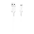 Кабель HOCO X20 USB (m)-Lightning (m) 2.0м 2.0A ПВХ белый (1/30/300)
