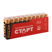 Батарейка Старт LR03 AAA Shrink 20 Alkaline 1.5V (20/40/720)