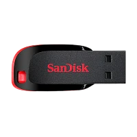 Флеш-накопитель SanDisk Cruzer Blade CZ50 16GB USB2.0 пластик черный