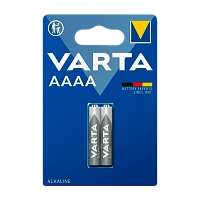 Батарейка Varta AAAA/25A/LR61/LR8D425 BL2 Alkaline 1.5V (04061) (2/20/100)