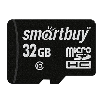 Карта памяти microSD Smartbuy 32GB Class10 10 МБ/сек без адаптера