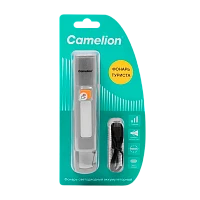 Фонарь ручной Camelion LED29362 2W LED+COB от аккумулятора Type-C 3 режима серый (1/12/96)