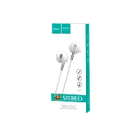 Наушники вставные HOCO M57 с микр. белый (1/21/210)