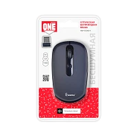 Мышь беспроводная Smartbuy 262AG ONE классическая USB бесшумная черный (1/40)