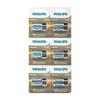 Батарейка Philips Entry LR6 AA BL12 (2*6) Alkaline 1.5V отрывные (12/72/216/14688)