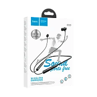 Наушники внутриканальные HOCO ES53 bluetooth 5.0 с микр. спорт. черный (1/90)