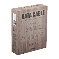 Кабель Remax RC-088M Linyo USB (m)-microUSB (m) 1м 2.1A черный