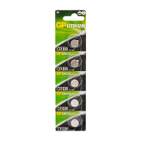 Батарейка GP CR1220 BL5 Lithium 3V (5/100/2000)