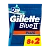 Бритва Gillette Blue II Plus 2 лезвия пластиковая ручка 10шт. (1/12)
