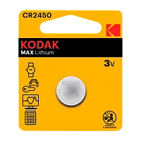 Батарейка Kodak MAX CR2450 BL1 Lithium 3V (1/60/240)