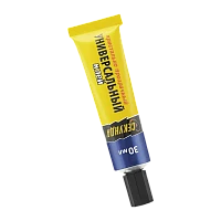 Клей Секунда 30мл универсальный BOX10 шоу-бокс кристально-прозрачный (10/60)