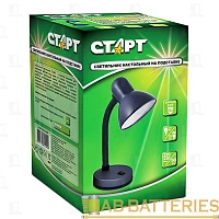 Светильник настольный Старт CT02 40W 220V E27 на основании черный (1/30)