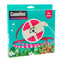 Лента для растений Camelion DSL-010 ФИТО 3м с блоком пит. и выключателем (1/100)
