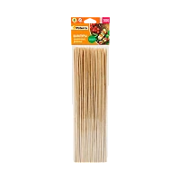 Шампуры для шашлыка, бамбук, 100 штук, d=3 мм * 400 мм, PATERRA (1/50)