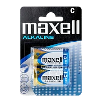 Батарейка Maxell LR14 C BL2 Alkaline 1.5V (2/24/120)