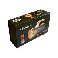 Фонарь универсальный Облик 8221 10W 1LED от аккумулятора серебряный