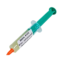 Флюс Solins 6-412 ROL0 NC для пайки 10мл ГЕЛЬ
