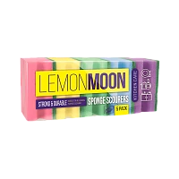 Губка для посуды Lemon Moon 96х64х42мм фреза 5шт. (1/72)