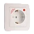 Розетка с сетевым фильтром Makel Lillium 1гн. 16A С/З белый 18002139 (1/5)