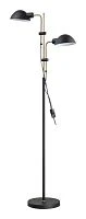 Торшер Camelion KD-430F 40W на основании черный