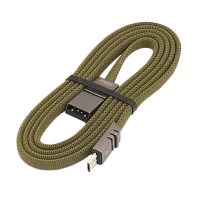 Кабель Remax RC-081M Weave USB (m)-microUSB (m) 1м 2.1A зеленый