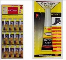 Супер-клей Абсолют 3г универсальный BL12 (12/288)
