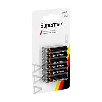 Батарейка Supermax R03 AAA BL12 Heavy Duty 1.5V (12/144/576)