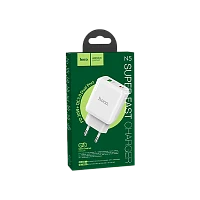 Сетевое З/У HOCO N5 1USB/Type-C 3.0A 20W PD3.0 белый (1/12/120)